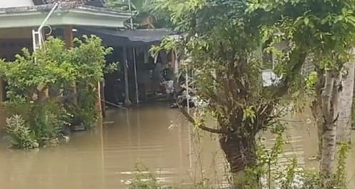 Ft : Akibat begawan solo meluap (ist.)