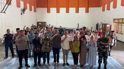 Ft : Kelurahan Pakunden, Kota Kediri, menggelar Musyawarah Kelurahan (Muskel) untuk membentuk ‘Koperasi Kelurahan Merah Putih’(ist.)