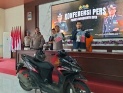 Residivis Curas Asal Lamongan Ditangkap Polres Mojokerto Kota