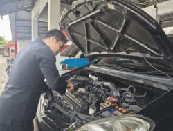 Lapas Jombang Rutin Rawat Kendaraan Dinas demi Kelancaran Tugas dan Pelayanan