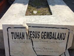Aksi Vandalisme di TPU Ngentak Bantul: 11 Nisan Makam Nasrani Dirusak