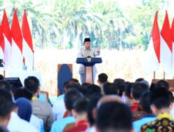 Presiden Prabowo Memuji Inisiatif Polri dalam Mengupayakan Kedaulatan Pangan