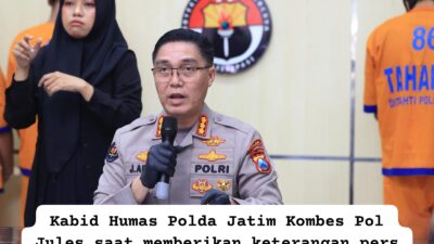 Polda Jatim Amankan Satu Tersangka Kasus Tindak Pidana ITE Pornografi