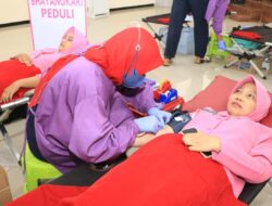 Bhayangkari Cabang Malang Ikut Donor Darah Jelang Hari Bhayangkara ke-79