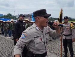 Polres Malang Komandoi Gapoktan Jatim Tepat di Hari Bhayangkara ke-79 di Monas