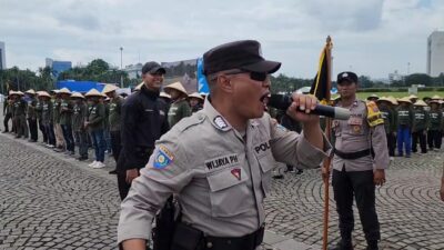 Polres Malang Komandoi Gapoktan Jatim Tepat di Hari Bhayangkara ke-79 di Monas