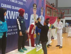 Alhamdulillah! Cabor Taekwondo Kabupaten Malang Sumbang 1 Medali