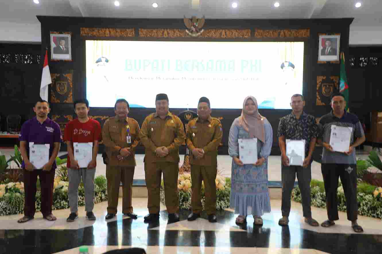 Bupati Warsubi Mendengar, Merangkul, Membangun Sepenuh Hati Kepada Para PKL