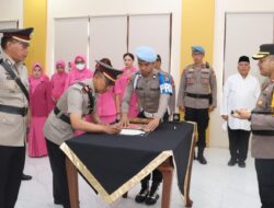 Dua Kapolsek Polres Batu Jalani Mutasi Jabatan