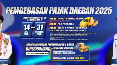 KB Samsat Karangploso Ayo Manfaatkan Pembebasan Pajak Daerah 2025