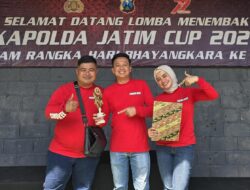 Berkat Motivasi dari Senior Briptu Adam Berhasil Raih Juara 2 Lomba Menembak Kapolda Jatim Cup 2025