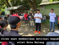 Apresiasi Diberikan Jiren Atas Perjuangan Atlet Kota Malang di Ajang Porprov 2025