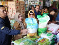 Satgas Pangan Polres Malang Temukan Produk Diduga Tak Sesuai Mutu Beras