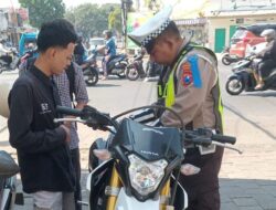 Satlantas Polresta Malang Kota Terapkan Sistem Hunting Dalam Operasi Patuh Semeru 2025