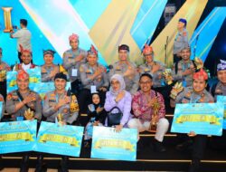 Di Awarding Day Apresiasi Kreasi Polri 2025 Polda Jatim Juara Umum