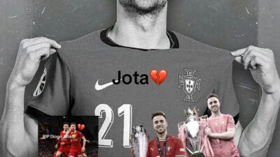 RIP: Diogo Jota Tewas dalam Kecelakaan Maut di Spanyol, Dunia Sepak Bola Berduka. (ist)