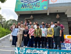 Kunjungan/ Kolaborasi Anggota Komisi DPR RI Hellomotion High school Malang KEK Singhasari