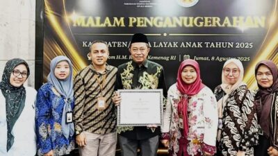 Bondowoso Raih Penghargaan Kabupaten Layak Anak Tingkat Nindya Tahun 2025