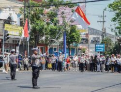 Polres Malang Ajak Pengguna Jalan Heningkan Cipta saat Detik-Detik Proklamasi