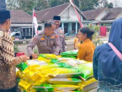 Peringati Hari Juang Polri, Polres Malang Salurkan 15 Ton Beras Lewat GPM