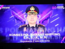 Dari Bali Kombes Pol Nanang Raih Penghargaan Leadership Award 2025