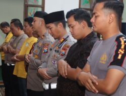 Polres Batu Gelar Sholat Ghaib Buat Alm Affan Driver Ojol Korban Aksi di Jakarta