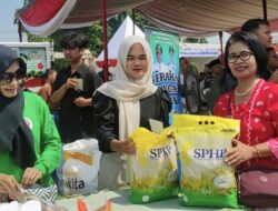 Guna Gerakan Pangan Murah, Bulog Kantor Cabang Mojokerto Gulirkan 7 Ton Beras