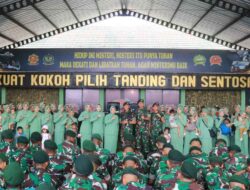 Akhiri Masa Tugas, Danbrigif 9 Kostrad Lakukan Kunker dan Tradisi Pamitan di Yonif 514/SY Bondowoso