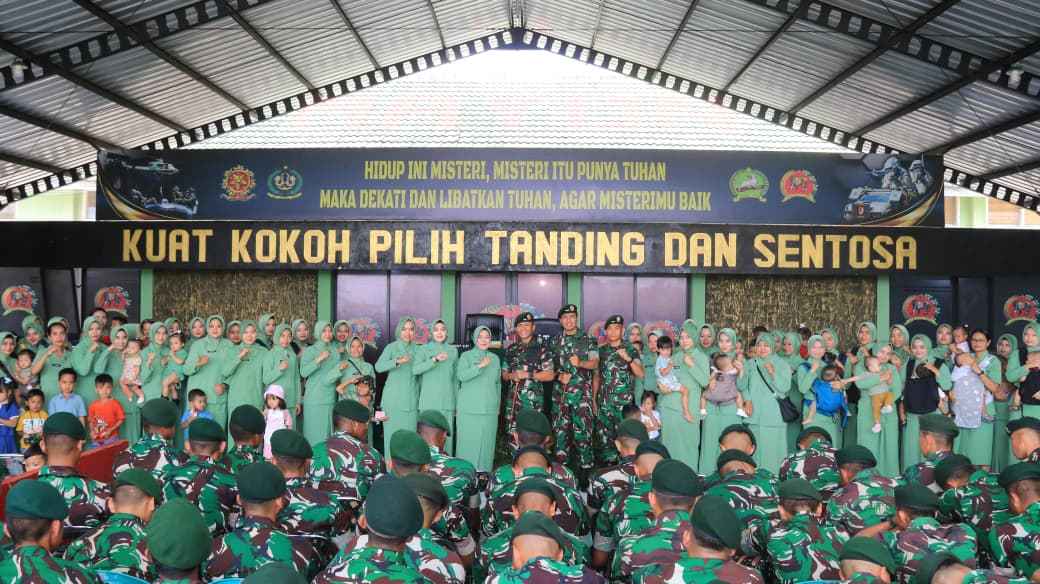 Akhiri Masa Tugas, Danbrigif 9 Kostrad Lakukan Kunker dan Tradisi Pamitan di Yonif 514/SY Bondowoso
