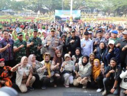 Polresta Malang Kota Satukan Suara Jogo Kota Malang Bersama Ratusan Elemen Masyarakat