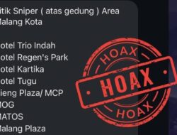 Adanya Sniper di Sejumlah Gedung di Kota Malang Berita Hoax