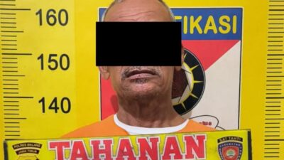 Diduga Cabuli Bocah 8 Tahun Kakek di Malang Diamankan Polisi