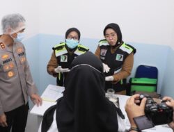 Pastikan Kelayakan Konsumsi Kapolres Kediri Kota Tinjau SPPG