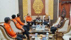 FT: Wali Kota Mojokerto Ika Puspitasari atau Ning Ita saat menyampaikan kesiapan Kota Mojokerto menjadi tuan rumah Peringatan Bulan Pengurangan Risiko Bencana (PRB) Tahun 2025. (ist.)