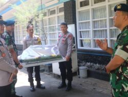 Polres Malang Kirim Nasi Tumpeng di Lanud Abd Saleh Wujud Sinergi TNI-Polri di HUT ke-80 TNI