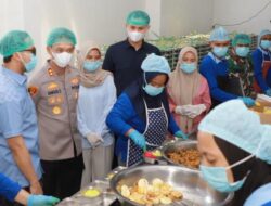 Kapolres Kediri Kota Cek Kelayakan MBG di SPPG 1 Pondok Pesantren Al Amien