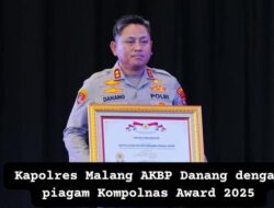 Kapolres Malang: Penghargaan ini Berkat Hasil Kerja Keras Seluruh Personil untuk Masyarakat Kab Malang