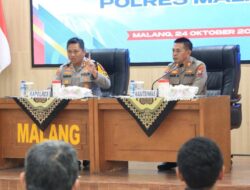 Polres Malang Gelar Deklarasi Damai Bersama Komunitas Ojol