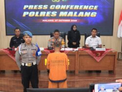 Suami Siri Bunuh Istri, Korban Dibakar di Ladang Tebu Berhasil Diungkap Polres Malang