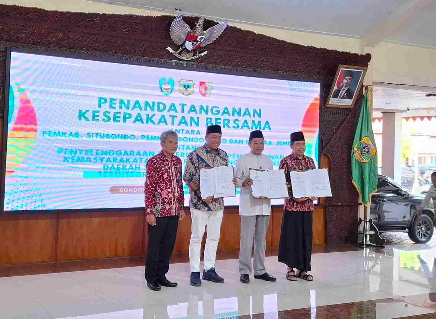 Tiga Kabupaten Tapal Kuda Sepakati Aglomerasi untuk Pemerataan Pembangunan dan Integrasi Layanan