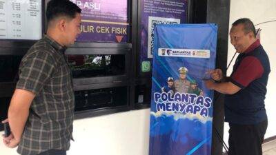 “Polantas Menyapa”KB Samsat Kota Malang Utamakan Sikap Humanis Kepada Masyarakat Wajib Pajak Bermotor