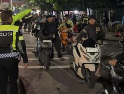 Ratusan Kendaraan Roda 2 Milik Pelaku Balap Liar Diamankan Polisi Malang Kota