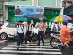 Operasi Zebra 2025, AKP Kevin Turun Langsung Laksanakan Gaturlantas Prioritas Pejalan Kaki