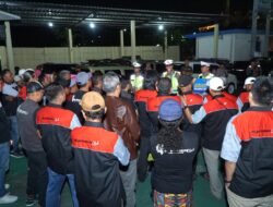 ‘Zebra Night Run 2025’, Edukasi Bareng Komunitas Otomotif Satlantas Polres Malang