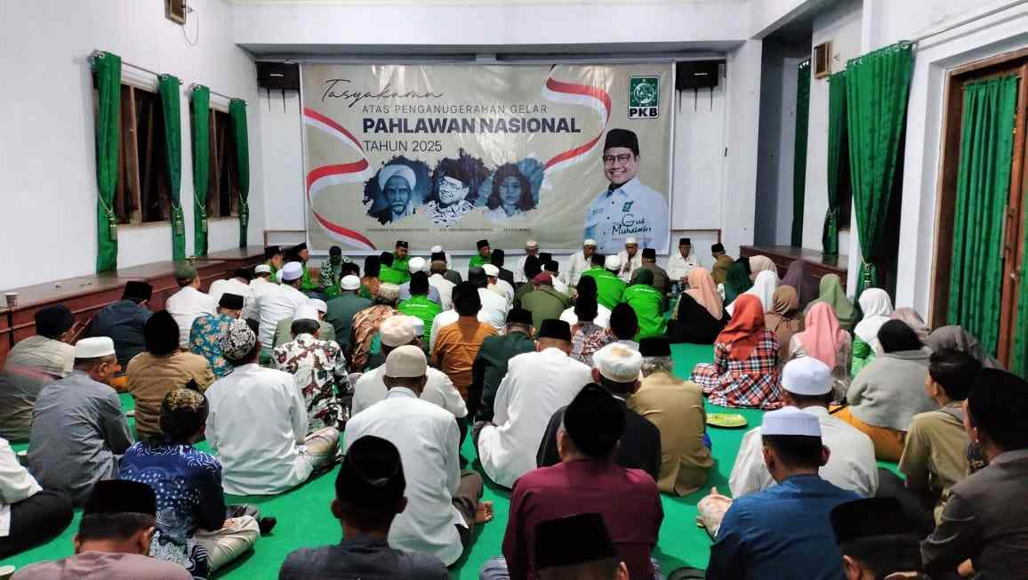 PKB Bondowoso Gelar Tasyakuran, Tiga Pahlawan Nasional Jatim