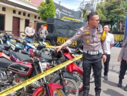 Selama Ops Zebra 2025 Polres Kediri Hanya Keluarkan 46 Surat Tilang Manual
