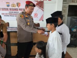 Satresnarkoba Polres Malang Santuni Anak Yatim di HUT Reserse ke-78