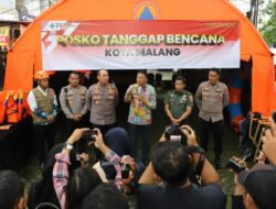 Posko Tanggap Bencana Polresta Malang Kota Resmi Beroperasi 24 Jam