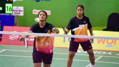 wondr by BNI Kejurnas PBSI 2025,Gadis/Asah Atlet Jatim Taklukkan Atlet Badminton Sumut 2 Set Langsung
