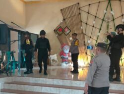 Polres Malang Amankan Misa Malam Natal di Kabupaten Malang